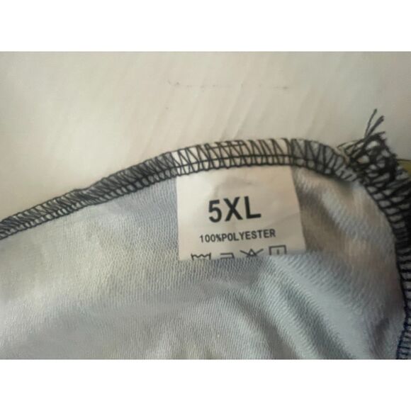 3D Cat Print Hoodie 5XL (Fits 3XL-4XL) Funny Novelty Animal Pullover Navy Blue - Picture 4 of 9